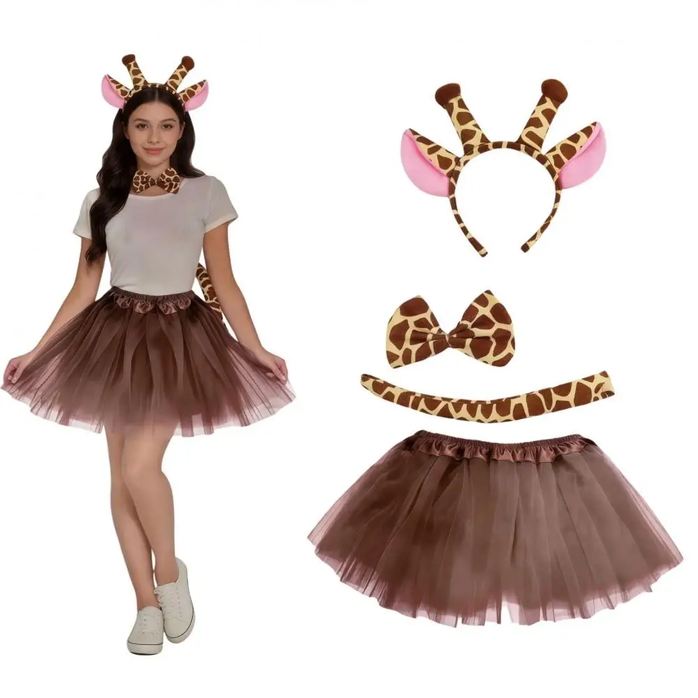 Kit Renne – Serre-Tête, Nœud, Queue et Tutu – photo 6
