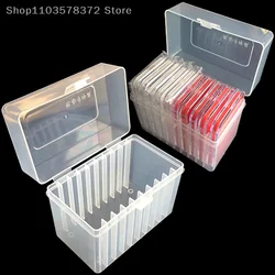 1Pc Plastic White Capacity Coin Storage Box Holder Slab For PCCB NGC Commemorative Coin Collection Box