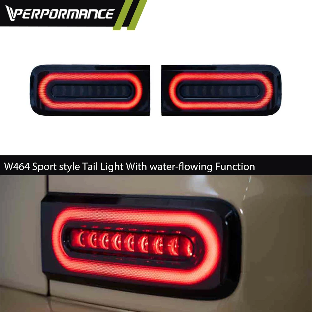

2019+ G Class W464 Sport style Tail Light With Water-Flowing Function Taillights ABS LED Rear Light Tail Lamp