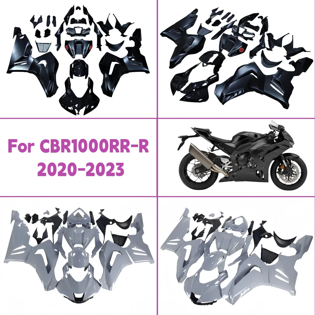 

Для Honda CBR 1000RR-R 2020-2023 комплект панели обтекателя литой под давлением горячий стиль 20-23 CBR1000RR-R комплект обтекателей
