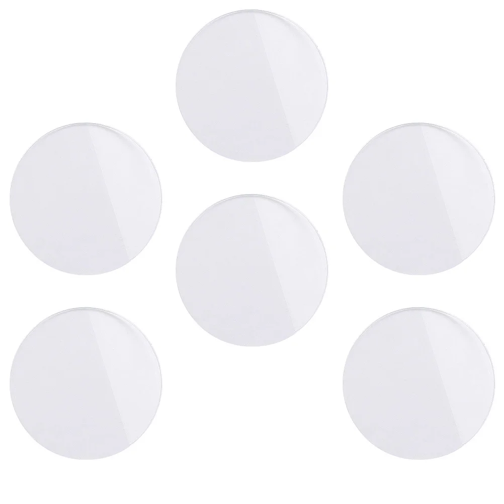 

6 Pcs Replaceable Watch Lens Glass Replacement Flat for Watches Screen Protector