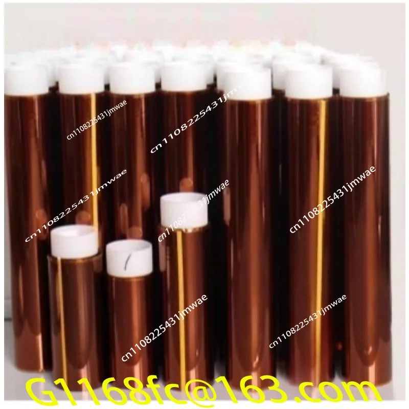 10 micron ultra-thin polyimide tape thick 0.01mm single-sided silicone has viscous high temperature insulation