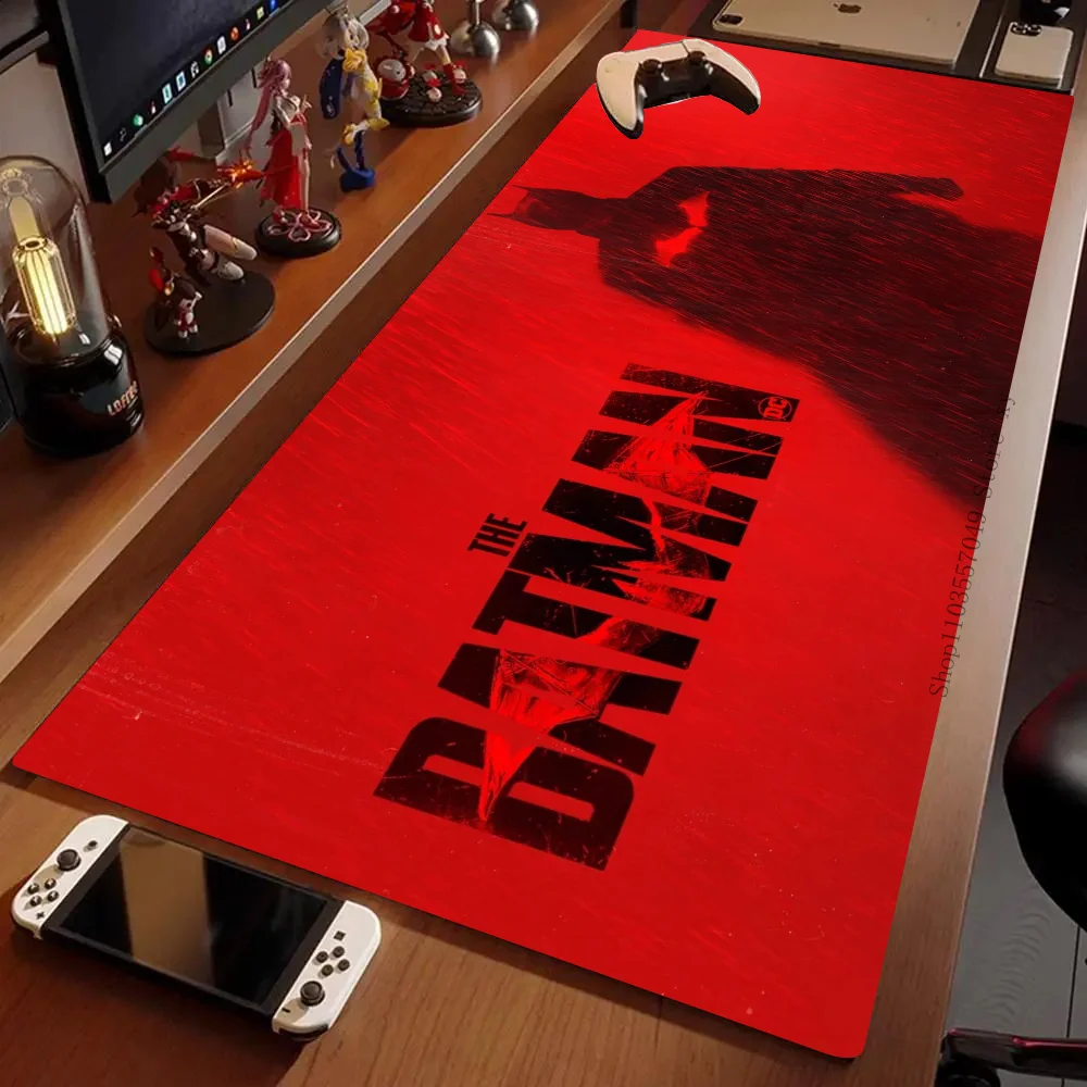 1pc Batman Floor Mat Mouse Mat Desk Mat With Pad Gaming Accessories Prime Gaming XXL Keyboard Pad Padding Mat #2