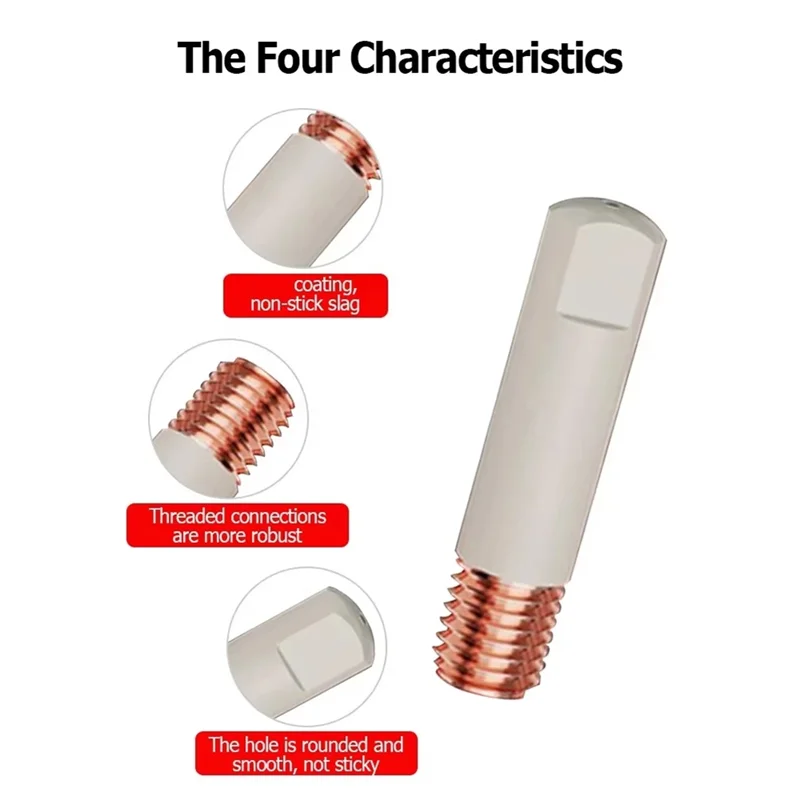 

CTHO-7Pcs 15AK Защитная насадка для покрытия Сварочный шлак Европейская машина для безвоздушной защиты газа Защитный рукав