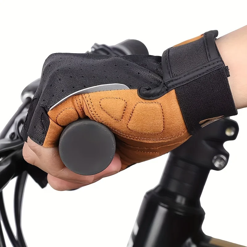 West Rider Riding Gloves Half Finger Bicycle Motorcycle Bicycle Short Finger Riding Gloves Non-slip Equipment