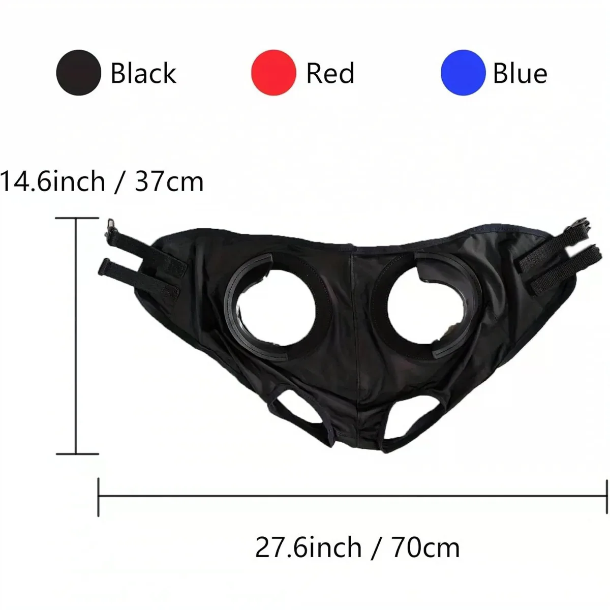 Professional Speed Windproof Horse Racing Eye Mask Elastic Breathable Horse Gear Supplies for Equestrian Sports