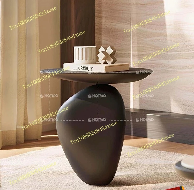 

Черный булыжник край ваби-саби современный ретро стиль Интернет знаменитость креативный диван боковой уголок для гостей спальни несколько