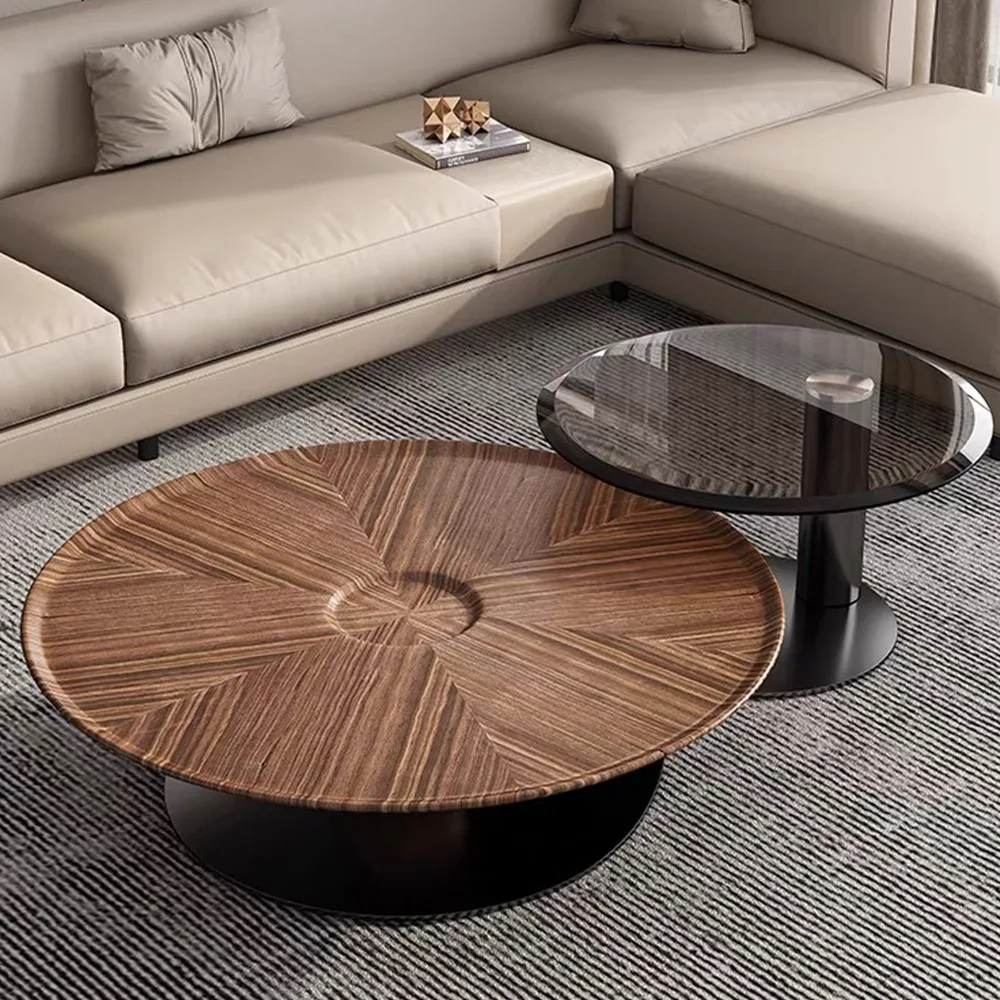 Minimalist rock slab coffee table modern style living room home creative personality small coffee table