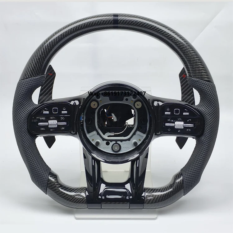 Luxury Car Driving Retrofit W223 W204 W205 W176 Carbon Fiber Steering Wheel