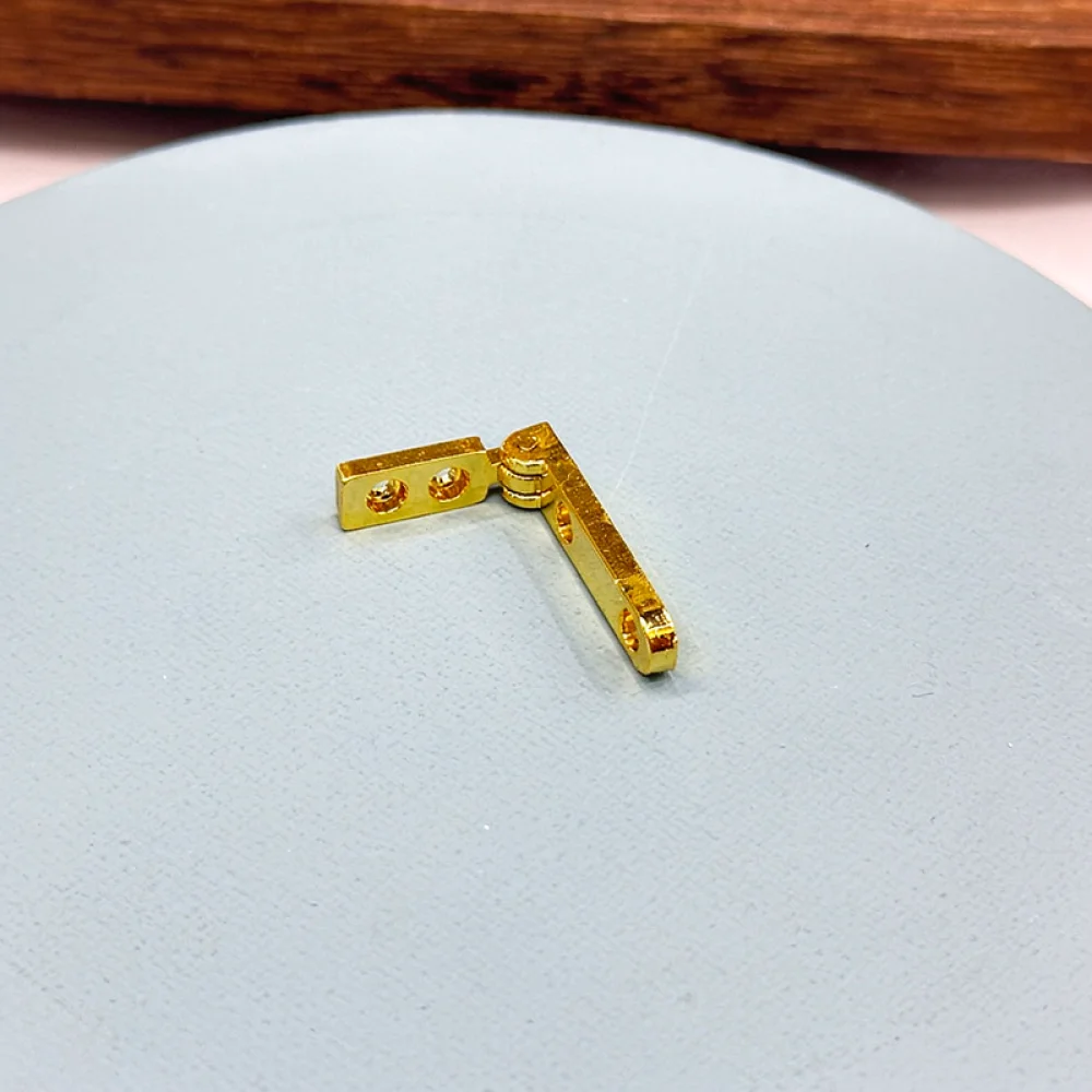 Furniture Hardware Items - อุปกรณ์ฮาร์ดแวร์เฟอร์นิเจอร์ บานพับ 90 องศา ทำจากโลหะผสมสังกะสี สำหรับกล่องไม้ขนาดเล็ก