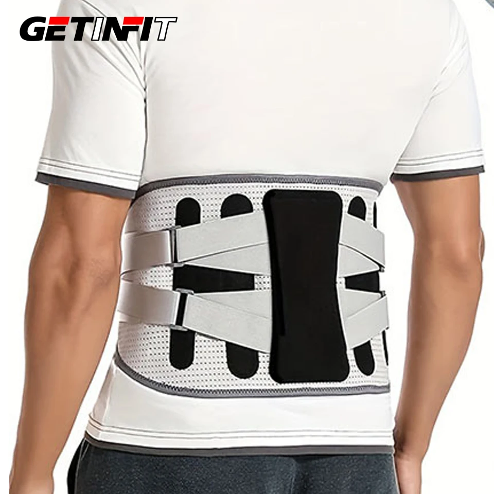 

Back Support Strap Back Pain Relief Adjustable Men Women Waist Lumbar Support Sciatica Scoliosis Herniated Disc Lower Unisex