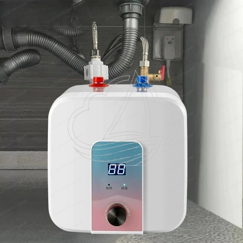 Mini Storage Electric Water Heater Fast Heating Kitchen Hot Water Heater Household Instant Small Water Boiler