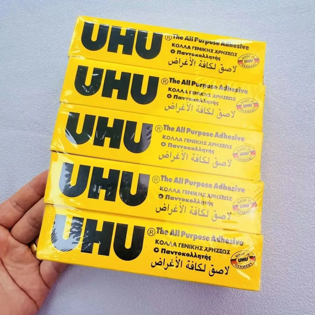 35ML UHU Wig Bonding Adhesive Fast Drying Strong Hold Glue For Lace Front Wigs Hair Extensions 1/2/3PCS