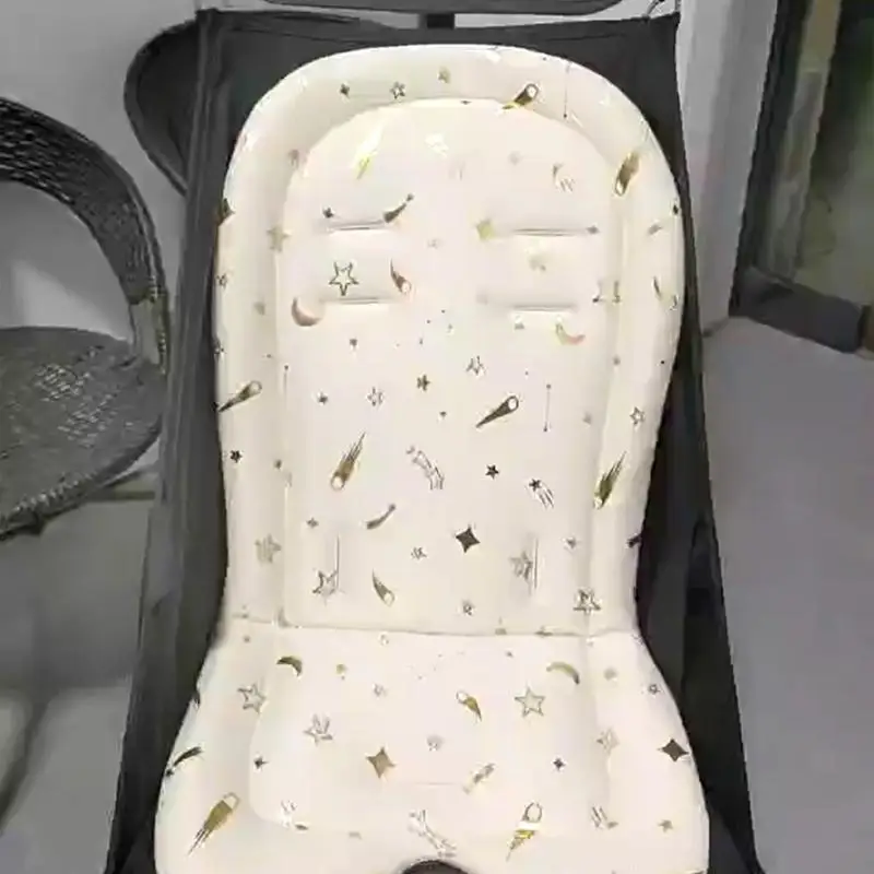 54DF Infant Carriage Cushions Soft & Supportive Seats Pad Liners Breathable Baby Seats Pad for Strollers for Everyday Use