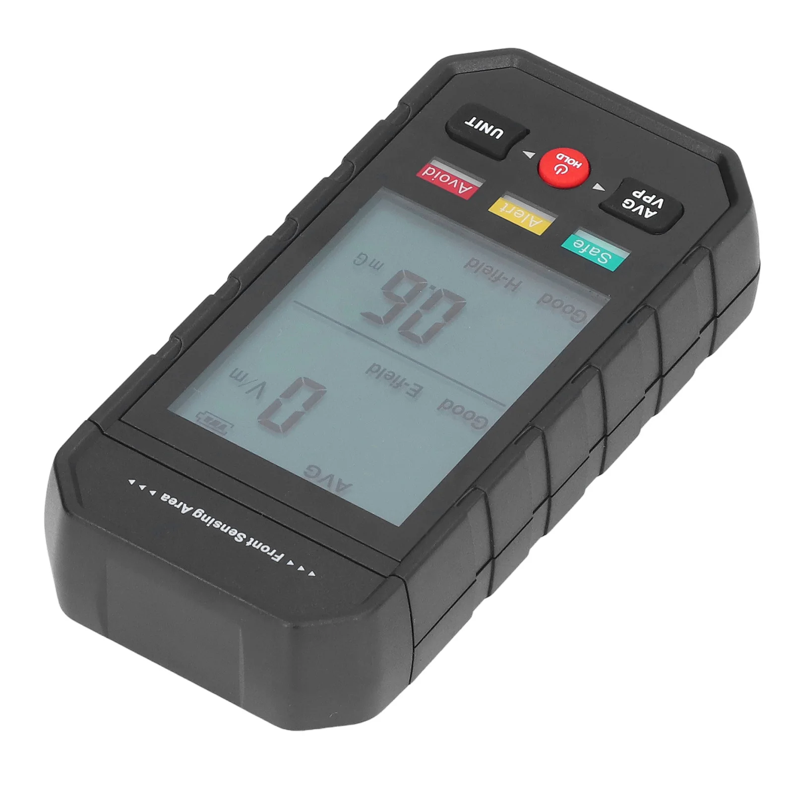 Medidor emf testador de radiação eletromagnética digital lcd detector emf para inspeções emf em casa caça fantasma ao ar livre