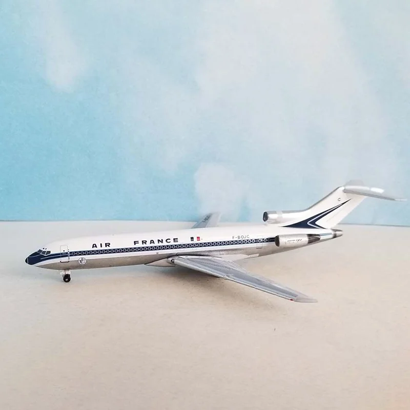 Литой под давлением масштаб 1:400 B727-200 AC411416 Air France F-BOJC Модель самолета Авиакомпания из сплава Модель самолета для коллекции Литой под давлением масштаб 1:400 B727-200 AC411416 Air France F-BOJC Модель самолета Авиакомпания из сплава Модель самолета для коллекции
