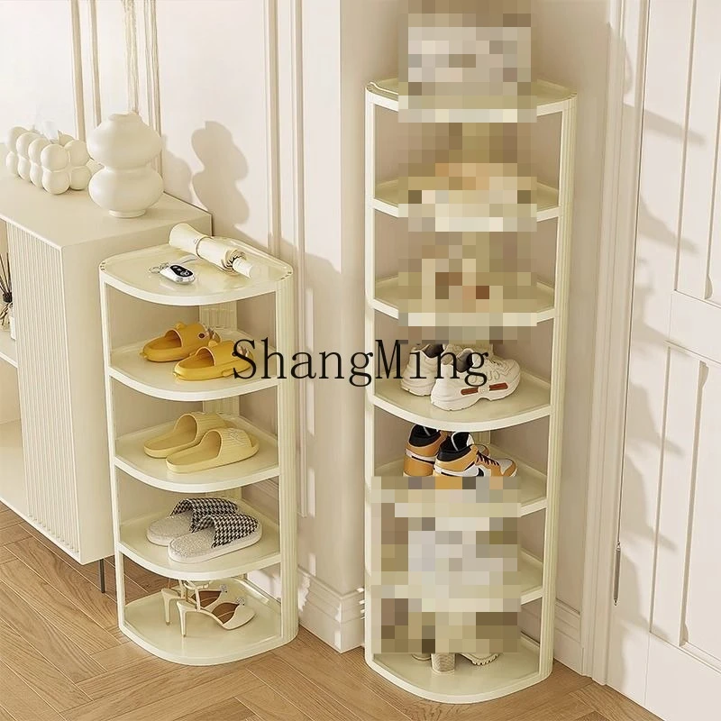 FG good-looking  simple household door shoe cabinet indoor small narrow shelf seam dormitory multi-layer storage