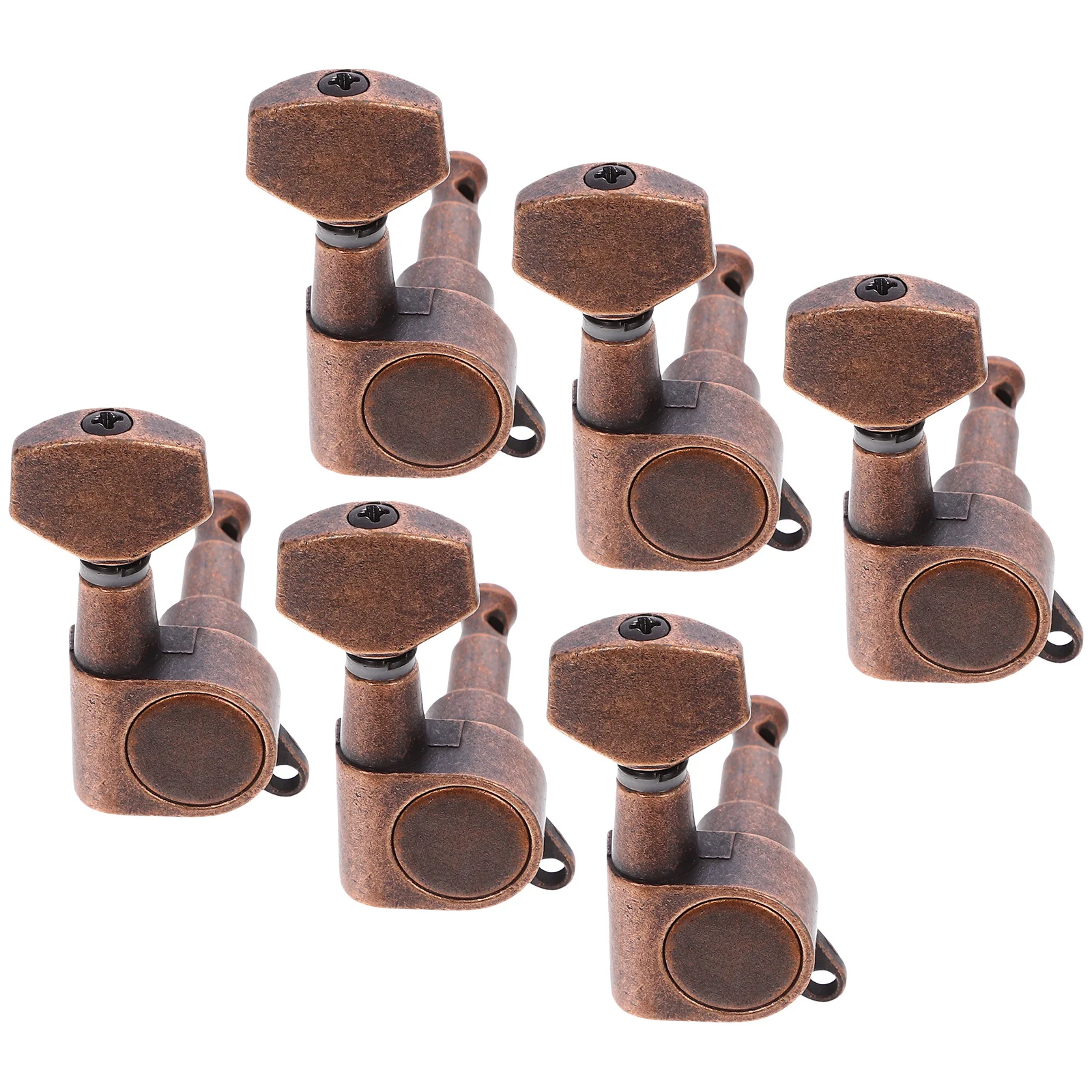 

6 R Tuner Knob Tuning Pegs Locking Tuners Machine Heads Guitar Electric Accessories