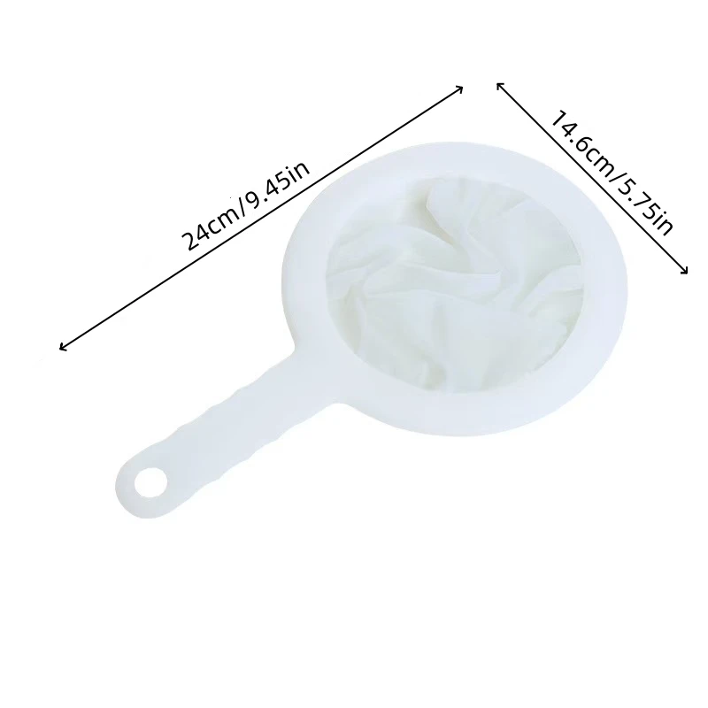 1pc/3pcs Plastic Colander Strainer Spoon Kitchen Supplies Filter Spoon Household Soy Milk Tea Leaf Residue Strainer