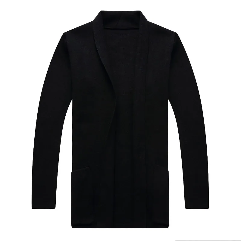 KIDWHXR 2026 Spring Autumn Man Cardigans Slim Turn Down Collar Male Knitted Coat Mid Length Soft Casual Men Sweater Outerwear 5 KIDWHXR 2026 Spring Autumn Man Cardigans Slim Turn Down Collar Male Knitted Coat Mid Length Soft Casual Men Sweater Outerwear 5