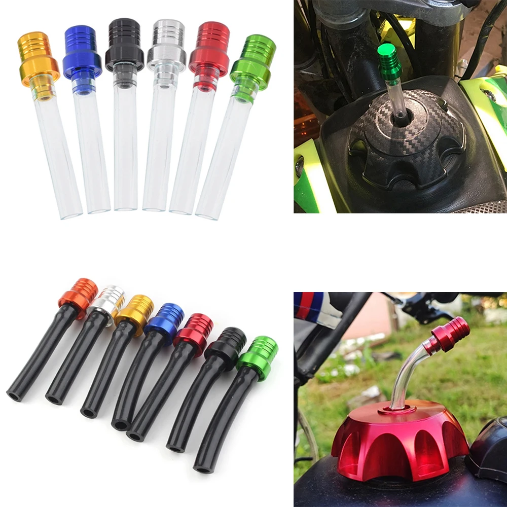 

Fuel Tank Breather Pipe For Motocross ATV Quad Dirt Pit Bike Motorcycle Gas Fuel Cap Single Way Valves Vent Breather Hoses Tubes