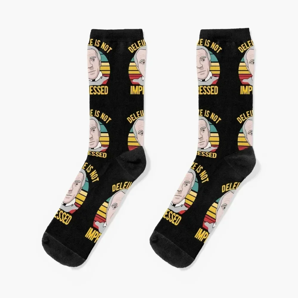 Deleuze Is Not Impressed - Philosophy Socks summer new in's Men's Socks Female Men's