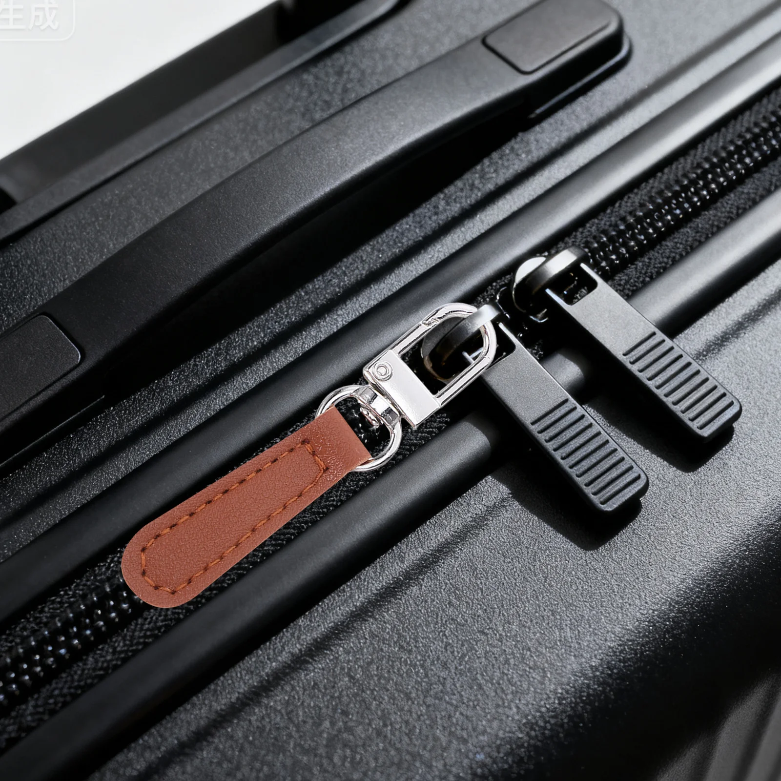 

10Pcs Detachable Zipper Pull Replacement Universal Repair Kit with Comfortable PU Handle for Suitcases Coats Bags Zipper