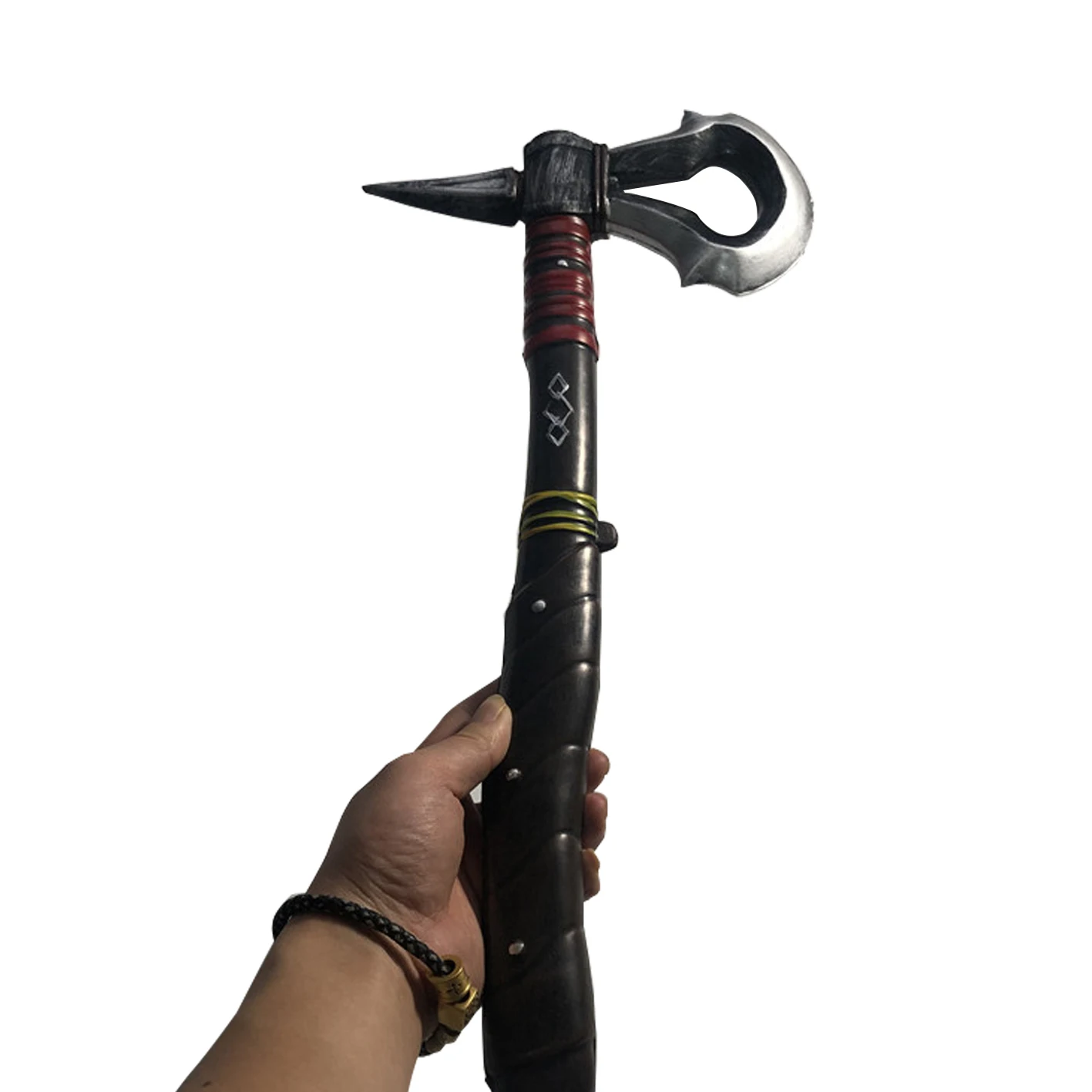 1:1 cosplay connor machado pirata machado prop arma role play filme cos ratohnhake: ton machado arma do plutônio modelo brinquedo prop 47cm