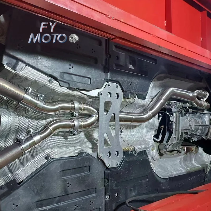SS304 High Flow M PERFORMANCE 3.5 Inch Exhaust System for BMW S58 G80 M3 G82 M4 2020+ MidPipe with Brace