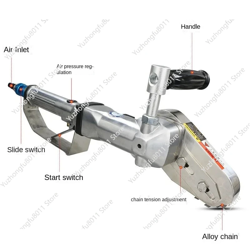 

2500RPM Strong Pneumatic Hand Cleaning Machine for Cardboard Scrap Paper Used in The Manufacture of Cardboard Box Waste Removal