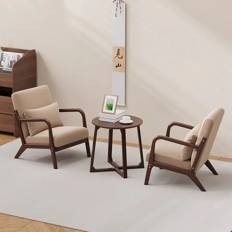 #f - Perfect for Tea Time, Cafe & LeisureFabric Sofa Chair for Small Spaces: Ideal for Bedroom, Apartment, Living Room, Balconyc
