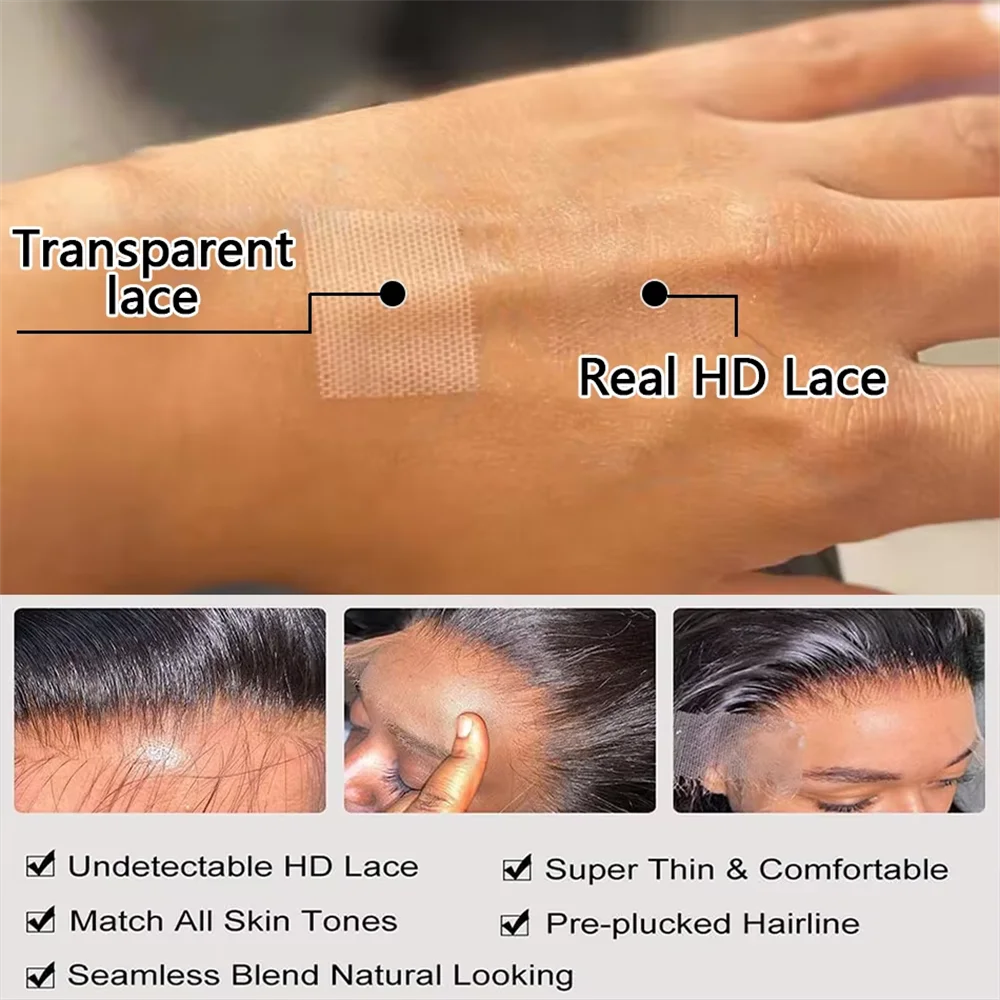 Wear And Go Bob Wigs For Women Human Hair 220% Straight Glueless Wig Ready To Go Human Hair Wigs Pre Cut Lace Air Wig Sale ﻿