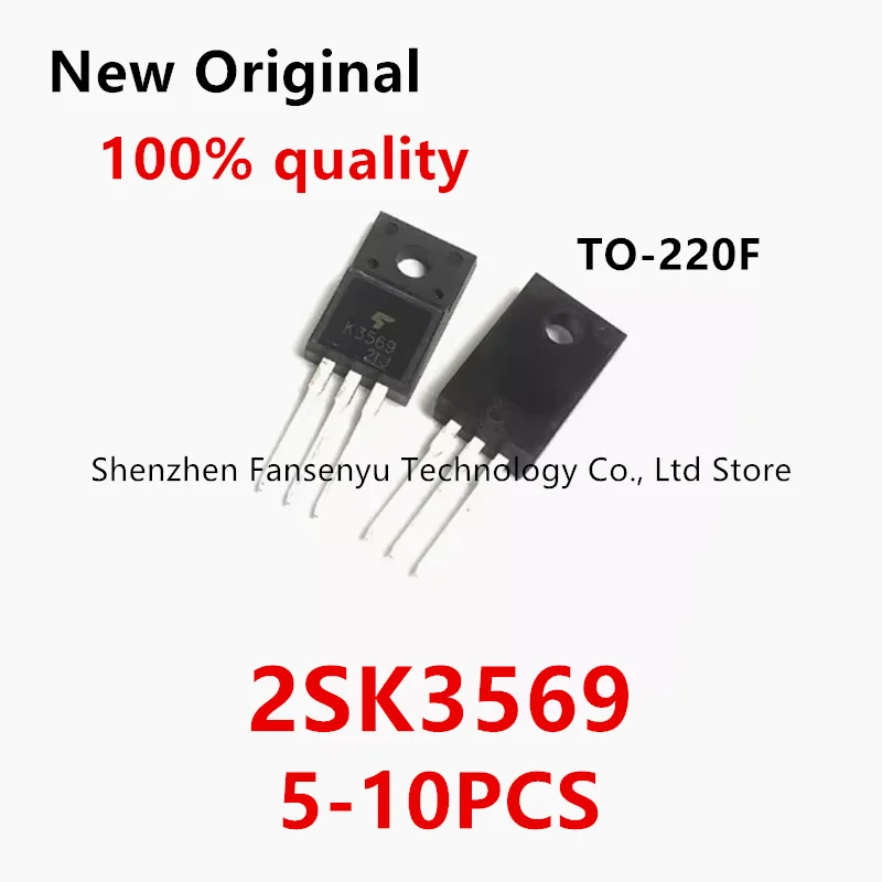

(5-10pcs)100% New original 2SK3569 K3569 TO-220F Chipset.