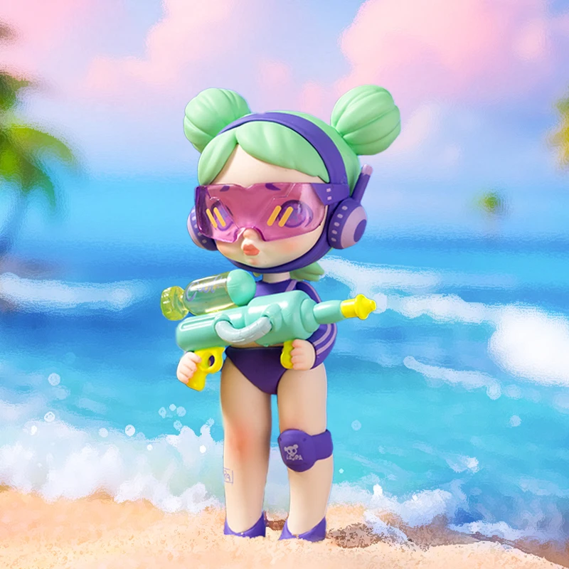 Toycity "Pool Fight" سلسلة لورا الأصلي الكرتون صندوق أعمى اللعب عمل الشكل جمع صندوق غامض الأطفال هدايا عيد الميلاد