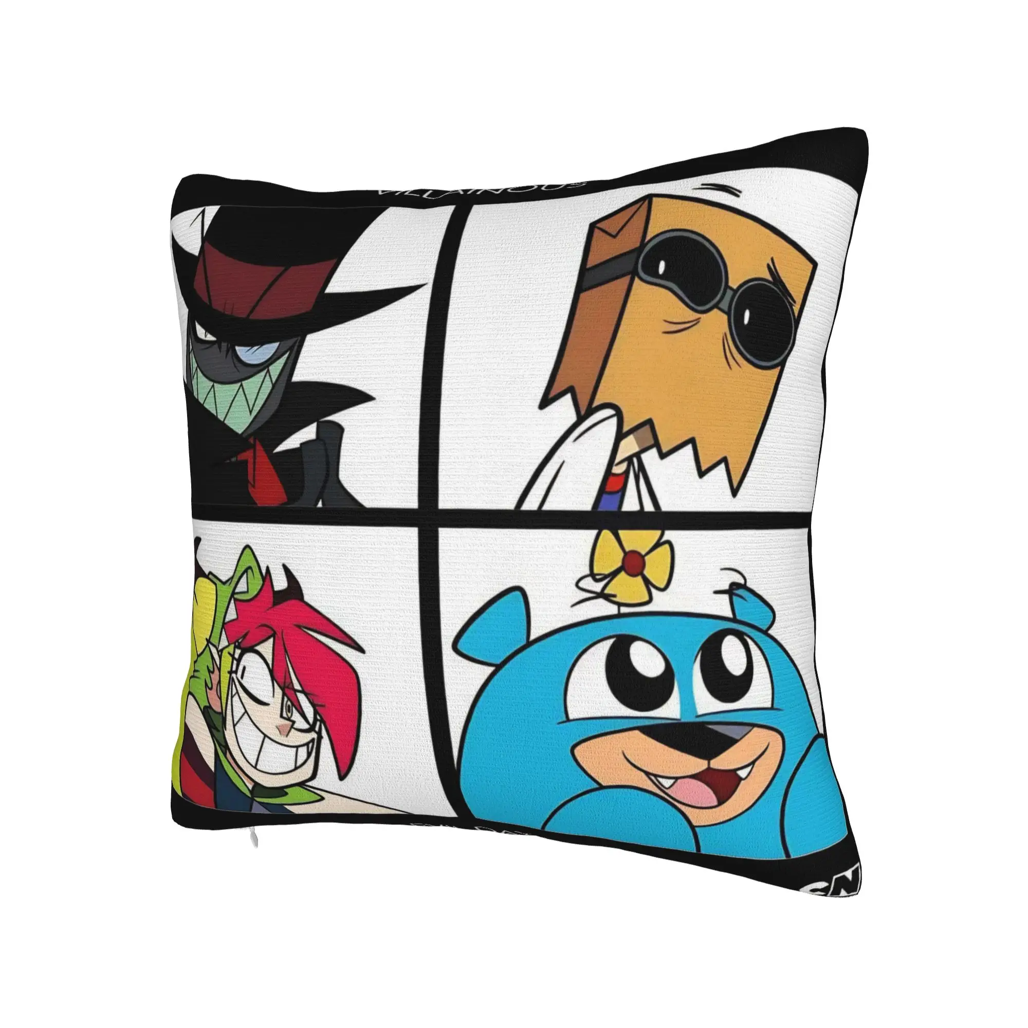 Villainous Comdy Pillow Cover Stuff Printed Cushion Cover Decorations  Pillow Case Cover Chair Multi Size
