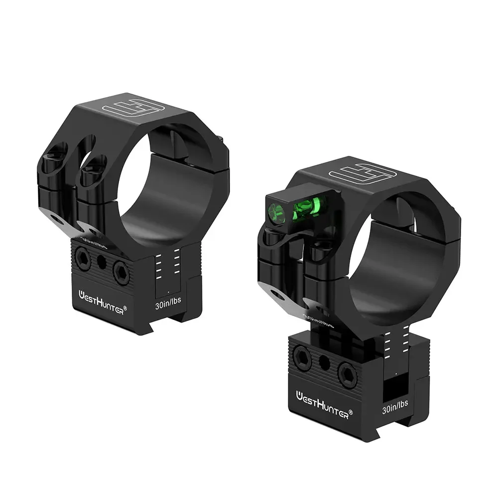 WestHunter Optik MOA und höhenverstellbare Schwalbenschwanzmontagen Ø 30 mm oder 34 mm, höhenverstellbare Zielfernrohrringe, passend für 11-mm-Schiene – Detail 1