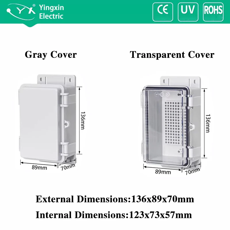 Variant: 136x89x70mm (ears)