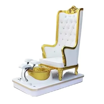 

Modern Royal Luxury Nail Salon Chair For Exclusive Foot Care, Factory Wholesale Price