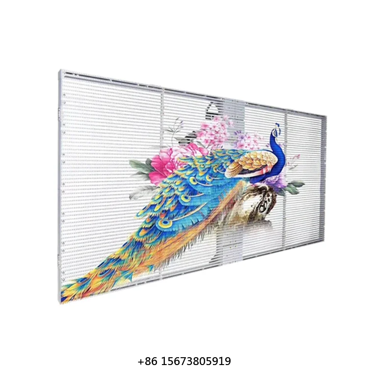 

Полноцветная HD-панель для рекламы, ультратонкая стеклянная LED-панель, прозрачный LED-экран для мероприятий, прозрачный LED-дисплей