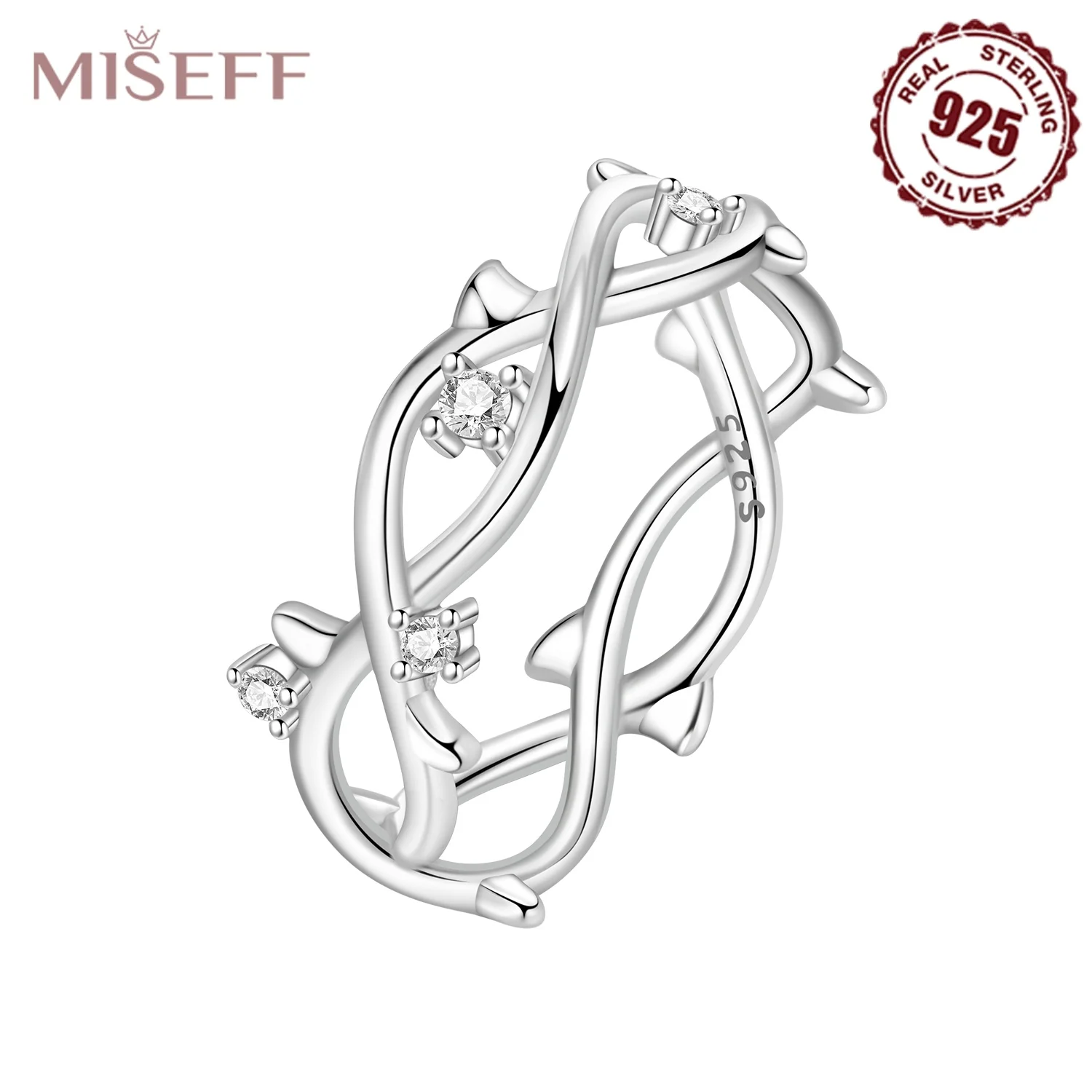 Women's Versatile S925 Sterling Silver Fashion Ring