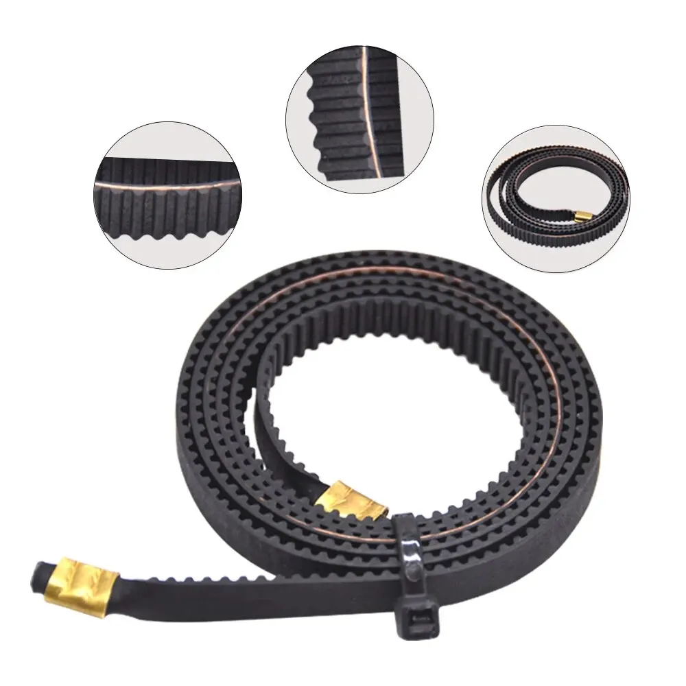 Ender 3 V3 SE,Ender3 V3 KE Synchronous Belt Kit Rubber 3D Printer Parts X Axis Y Axis Timing Belt Open Timing Belt GT2 Width 6mm