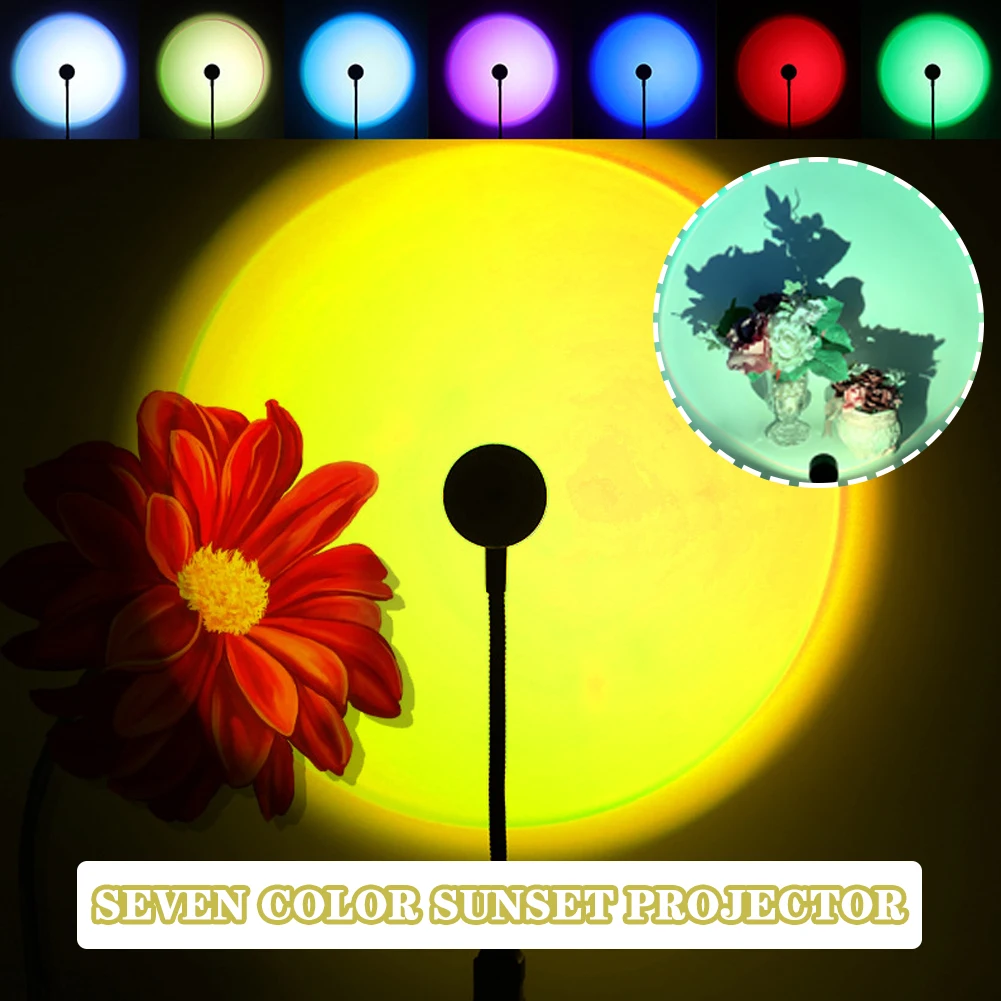 Sunlight Lamp Home Decoration Photography Coloured Sunlight Lamp For Selfie Party