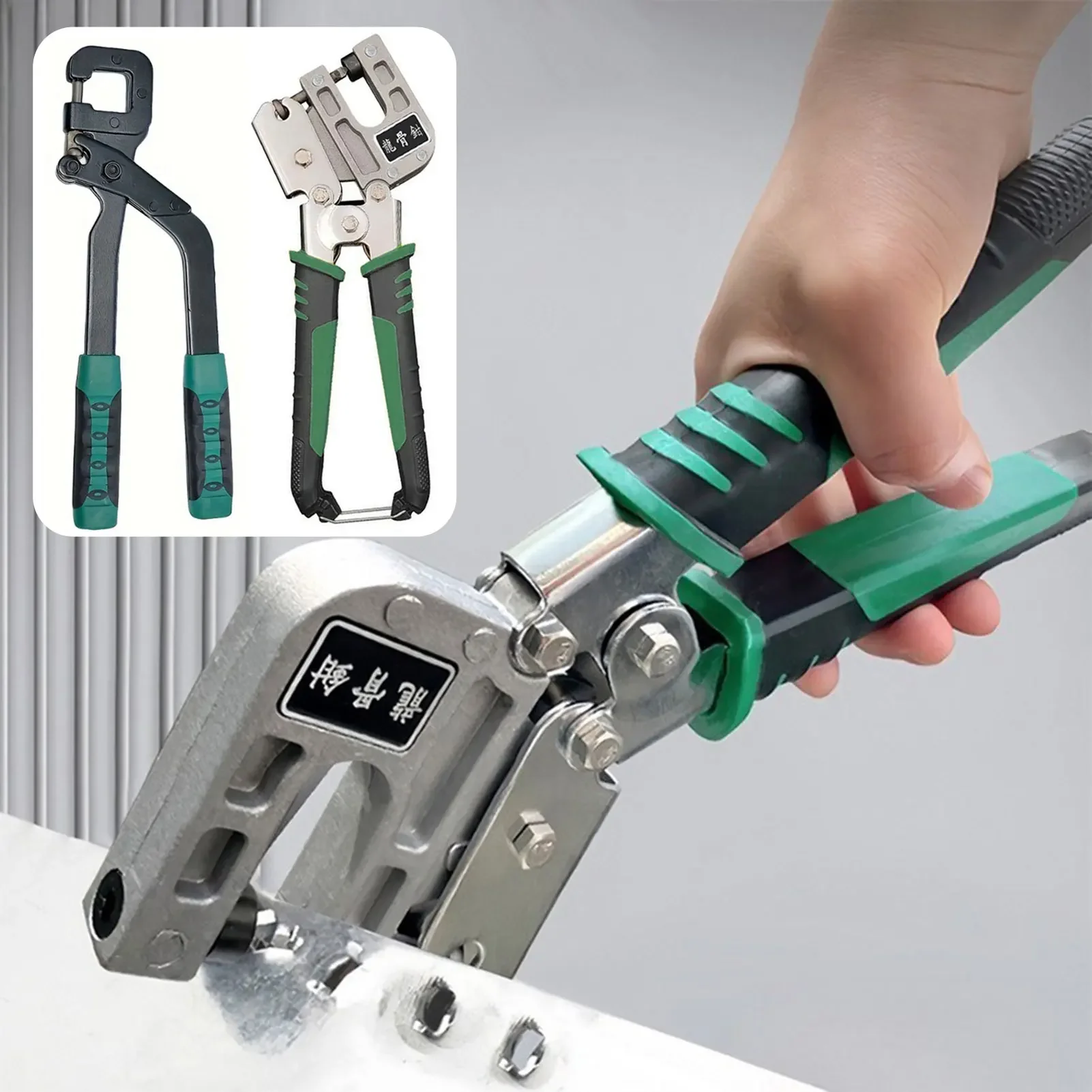 Single Hand Metal Stud Crimper Pliers Industrial-Grade Durability For Heavy Use For Ceiling Grid System Assembly