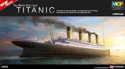 Academy model assembly kit 14215 Titanic, luxury cruise ship Pre coloring 1/400