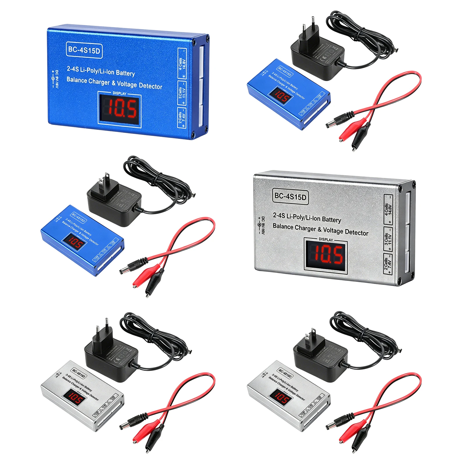 BC-4S15D リチウムイオンバッテリー用、LiPo RC - Drone Charger のレビューと価格