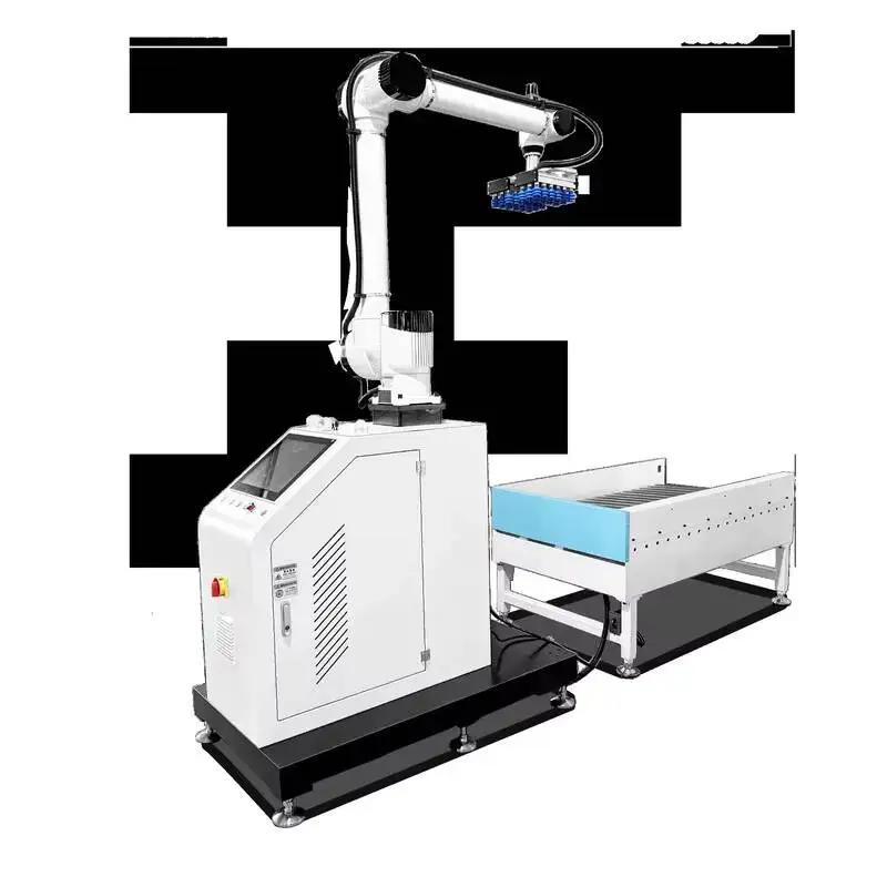 

Full Automatic Robotic Palletizing Systems Carton Case Box Bag Robot Palletizer Machine Automatic Palletizer Robot Stacker