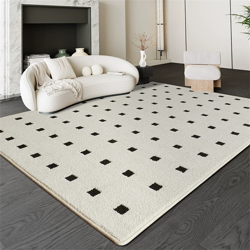 Waterproof Diatom Silk Carpet Living Room Home Decoration Rugs For Bedroom Luxury Nordic Design Sofa Coffee Table Floor Mat 러그