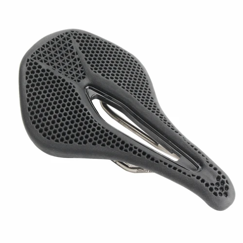 Imagen 2 del producto RIRO MTB-sillín de bicicleta biónico de panal 3D, transpirable, resistente al desgaste, duradero, cojín antideslizante, accesorios para bicicleta estática