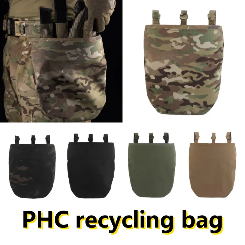 حقيبة الاسترداد PHC حقيبة المرافق القابلة للطي واجب حزام جبل مولي تصاعد المعدات الخارجية الملحقات تخزين مجلة الخصر #1