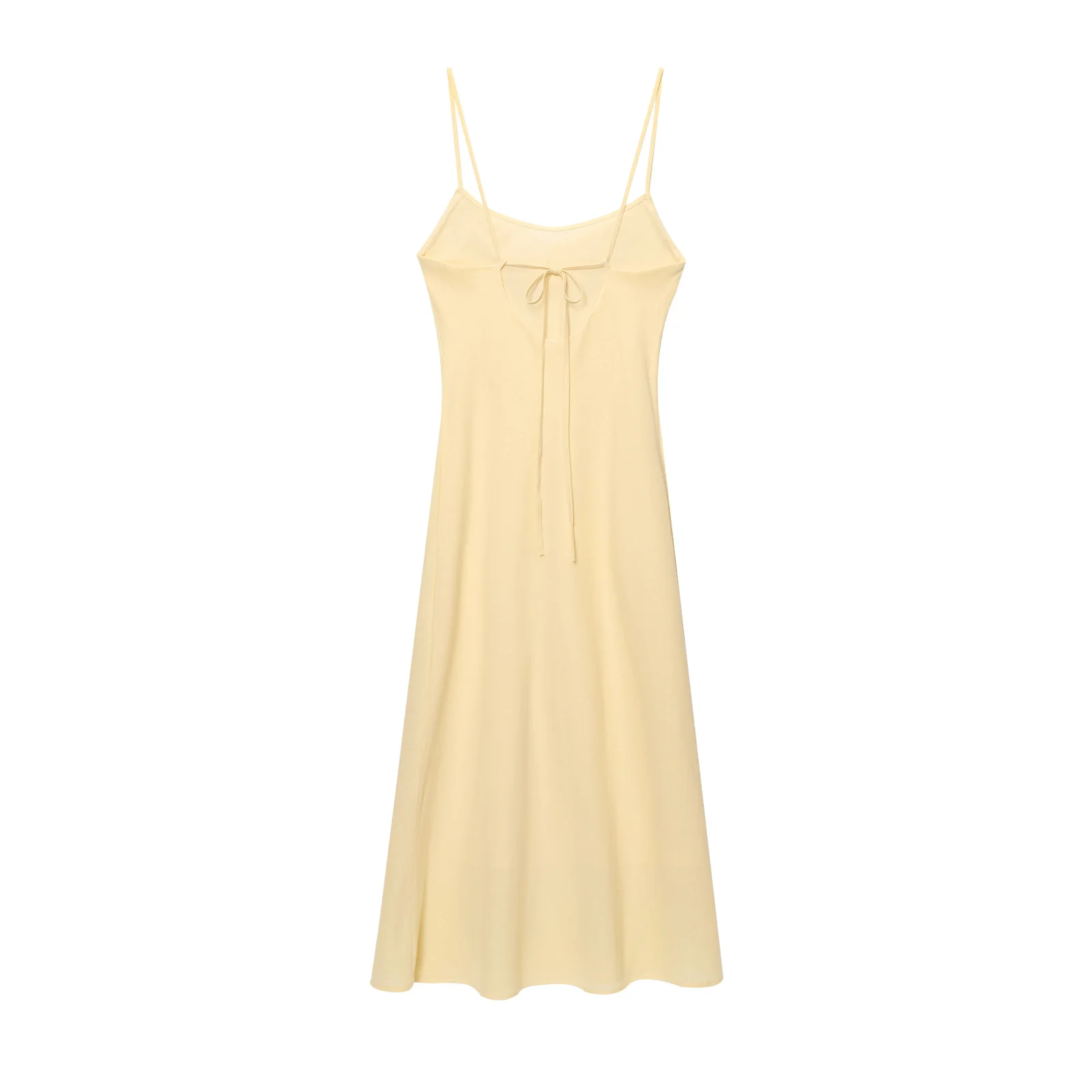 JNLEAOG 春の新作レディースファッションミックスメディアミディドレス下着スタイルドレスフレンチスタイルナチュラルウエストポリエステル繊維